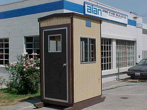 guard shack, guard booth, guard house, security shack, parking booth, valet booth, sentry booth, rental, lease, code conforming, ADA, los angeles, california 
