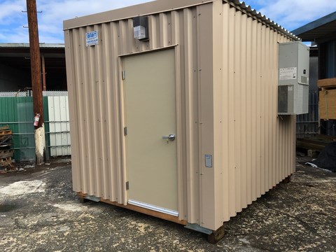 steel frame control room prefabricated