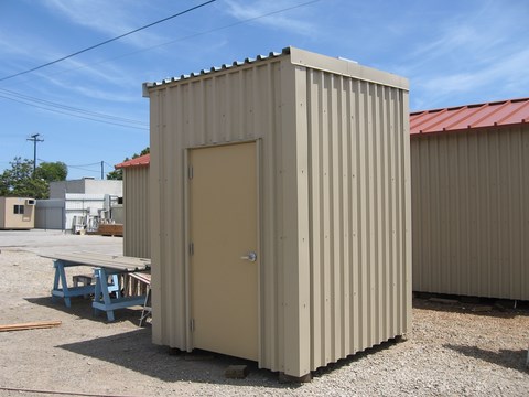 small prefab all steel equipment building