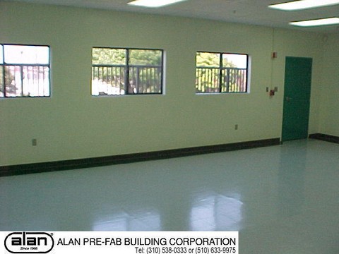 industrial and commercial prefabricated portable building, modular building, permanent installation, compliant to IBC, CBC, ADA. Factory direct from Los Angeles California