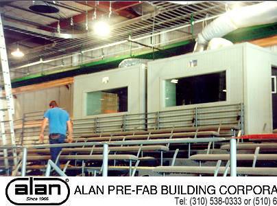 prefabricated sound studio