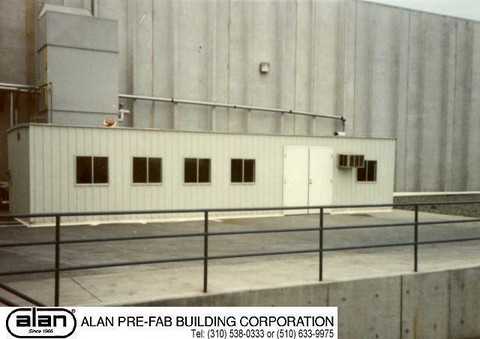 industrial and commercial prefabricated portable building, modular building, permanent installation, compliant to IBC, CBC, ADA. Factory direct from Los Angeles California