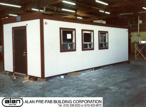 prefabricated receiving office, no floor style