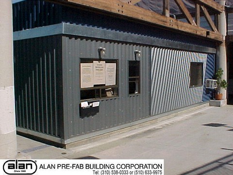 industrial and commercial prefabricated portable building, modular building, permanent installation, compliant to IBC, CBC, ADA. Factory direct from Los Angeles California