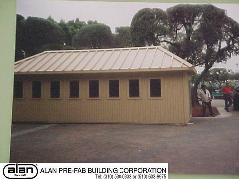 industrial and commercial prefabricated portable building, modular building, permanent installation, compliant to IBC, CBC, ADA. Factory direct from Los Angeles California