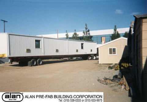 Steel frame industrial prefabricated portable building, SCADA, UPS enclosure, Control Room, compliant to IBC, CBC, ADA. Factory direct from Los Angeles California